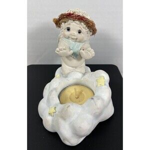 Warm Wishes candle holder dreamsicles collectables Angel Figurine.